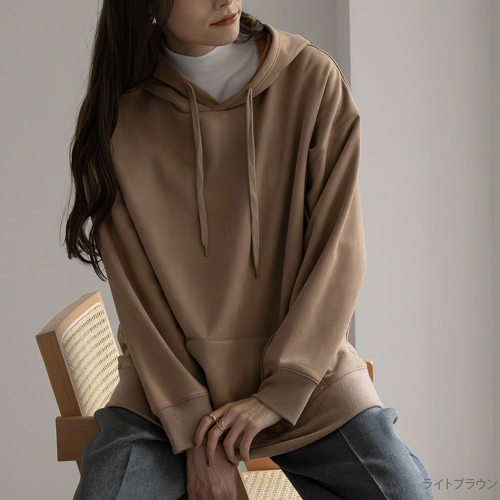 ★送料・関税込★TWN☆Curious 裏起毛パーカー S-LL/SHOO WARM】もちっとあったか 裏起毛パーカ（スウェット