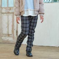 NAVY デニムシャギーボンディングパンツ キッズ