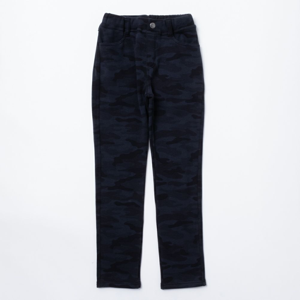 NAVY 温℃ デニムシャギーボンディングパンツ キッズ商品サムネイル-6