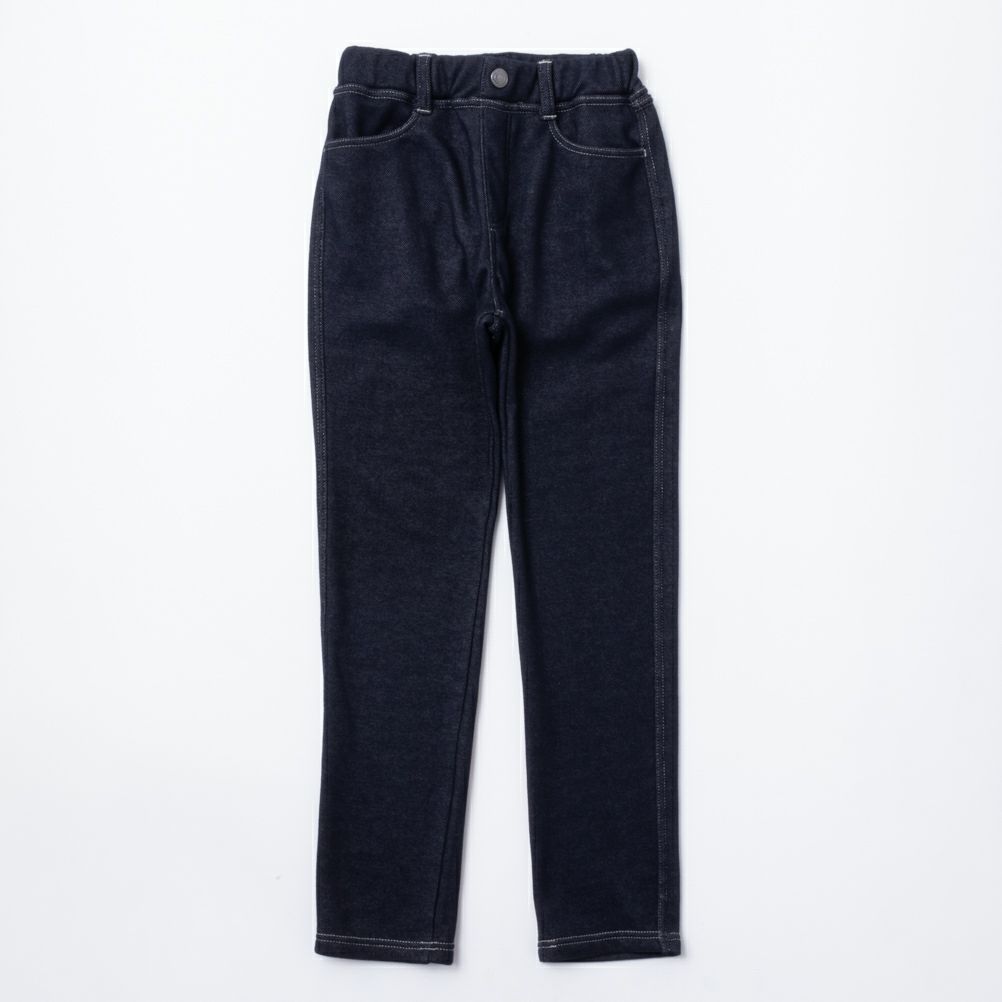 NAVY 温℃ デニムシャギーボンディングパンツ キッズ商品サムネイル-7