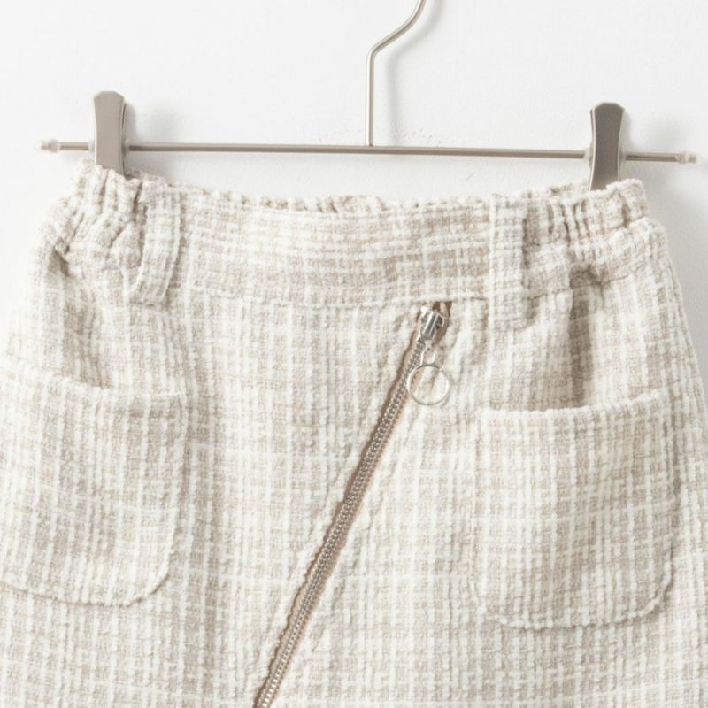 RICH MIX ツイードジップスカート キッズ商品画像-4