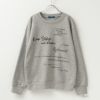 T-GRAPHICS 裏起毛メッセージトレーナー キッズ