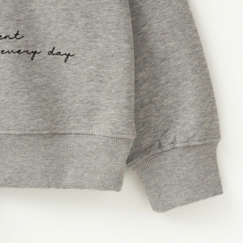 [期間限定価格]T-GRAPHICS  裏起毛メッセージトレーナー キッズ商品画像-5