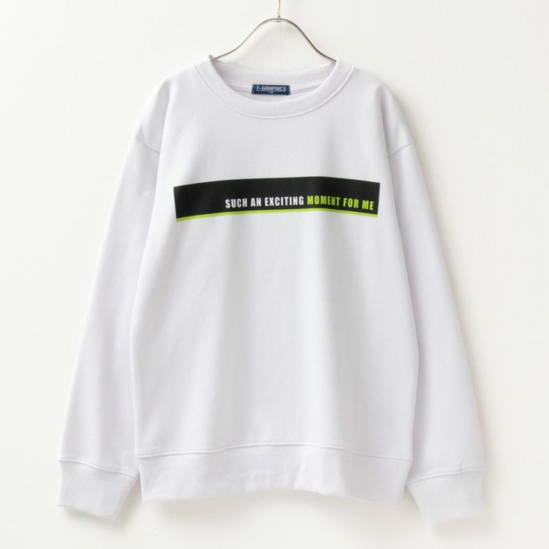 [期間限定価格]T-GRAPHICS  裏起毛プリントトレーナー キッズ商品画像-2