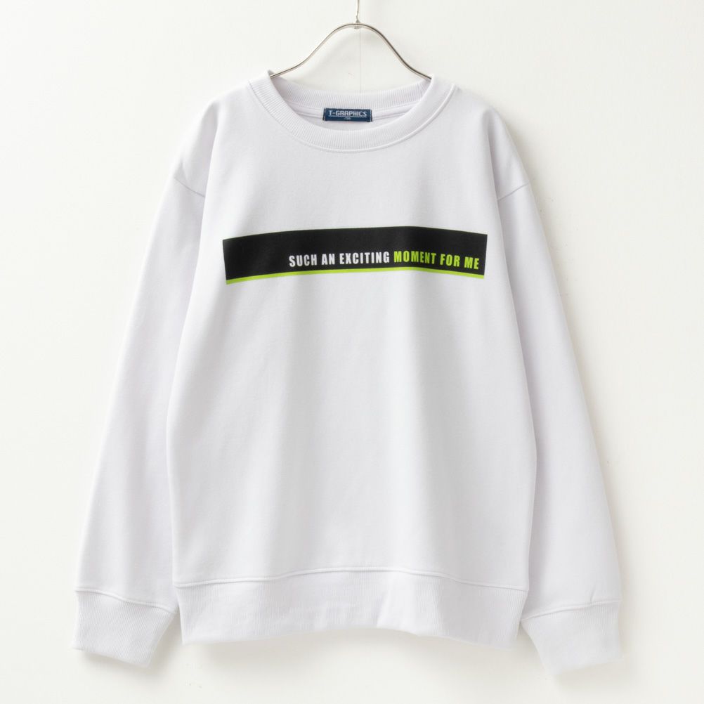 T-GRAPHICS 裏起毛プリントトレーナー キッズ