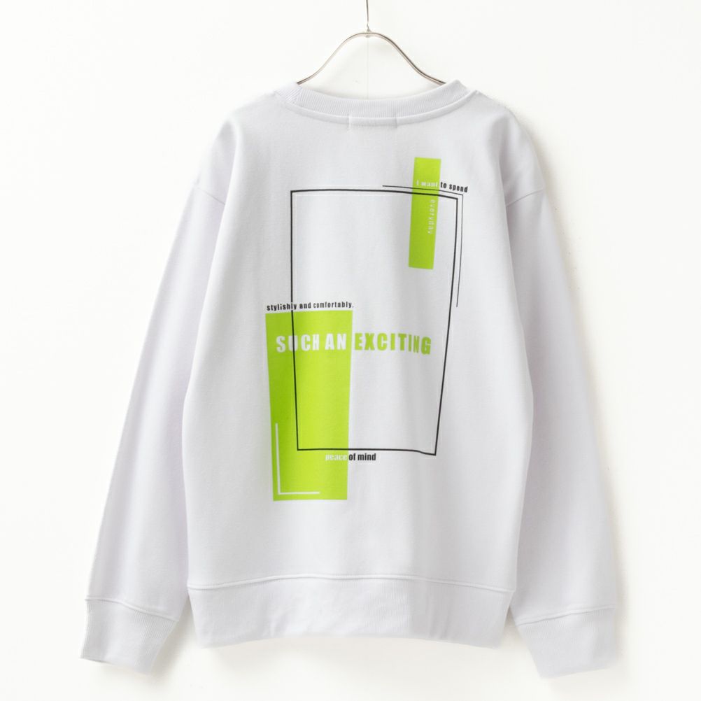 T-GRAPHICS 裏起毛プリントトレーナー キッズ