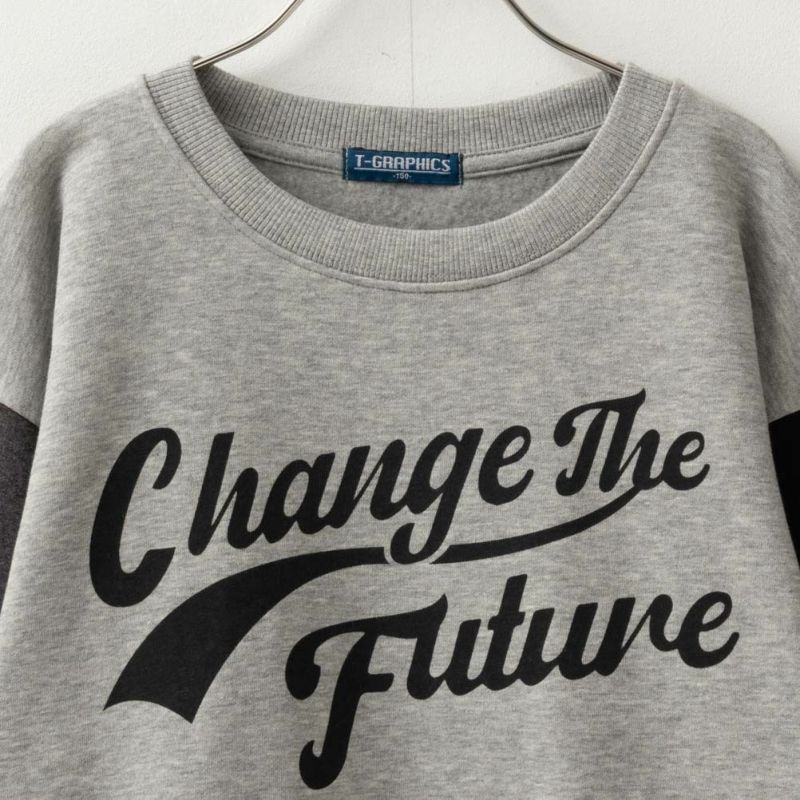 [期間限定価格]T-GRAPHICS  裏起毛クレイジーパターントレーナー キッズ商品画像-4