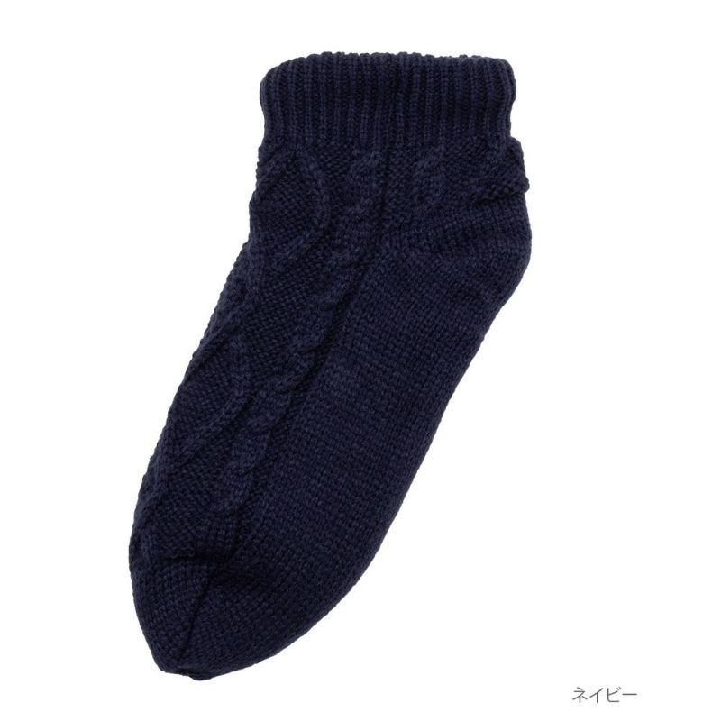 NAVY  温℃ ショート丈ルームソックス メンズ商品画像-1