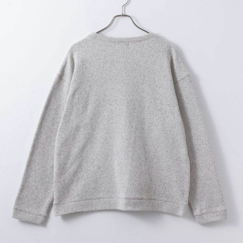 NAVY 温℃ 鹿の子クルーネックプルオーバー メンズ商品画像-4