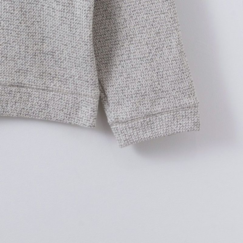 NAVY 温℃ 鹿の子クルーネックプルオーバー メンズ商品画像-6