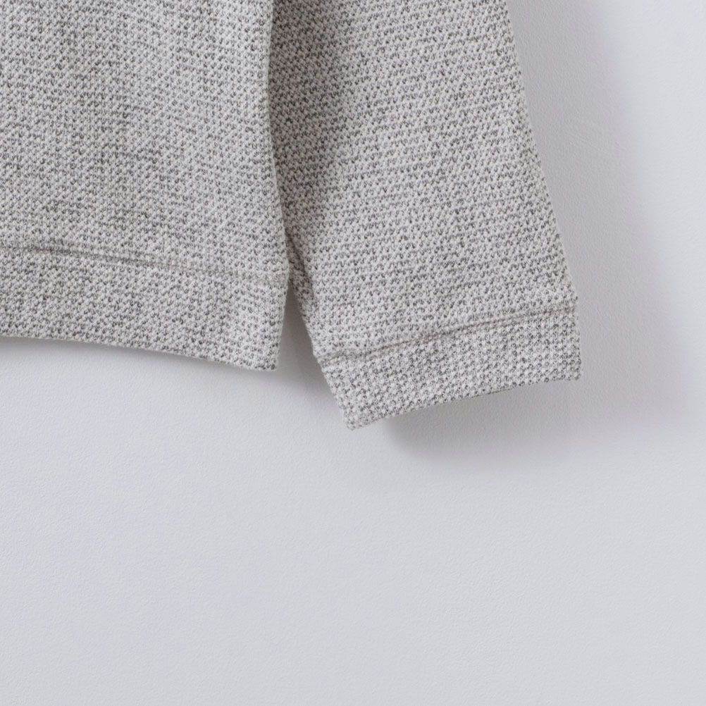 NAVY 鹿の子クルーネックプルオーバー メンズ