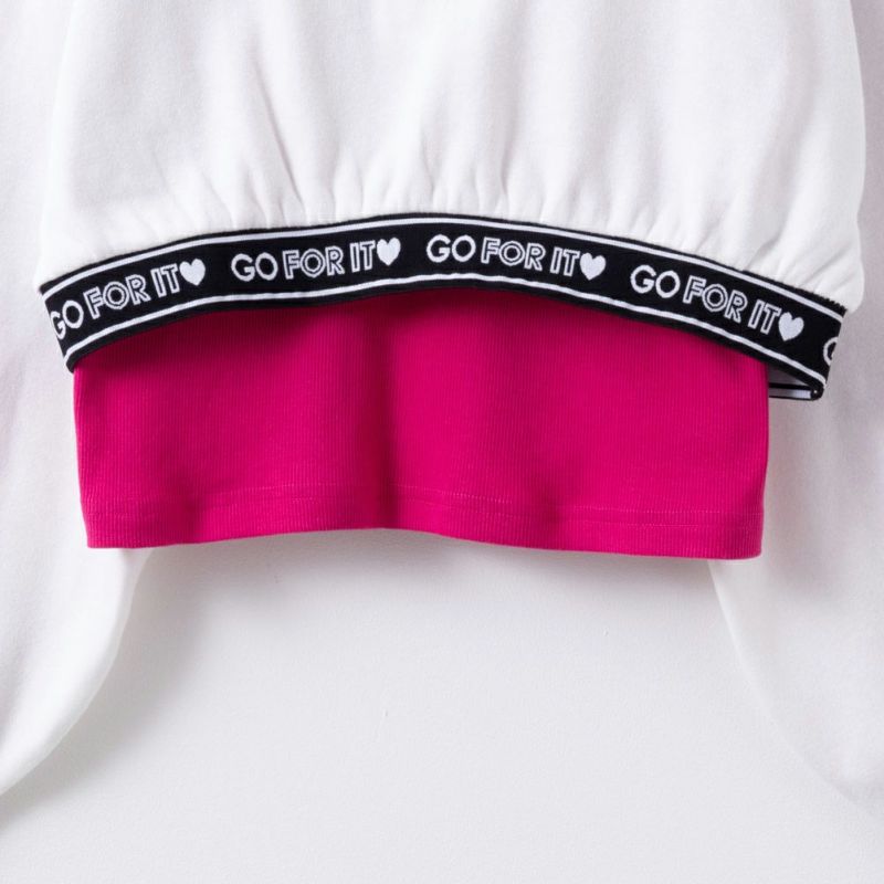 Simplify  ショート丈ハーフジップアップアンサンブル キッズ商品画像-6