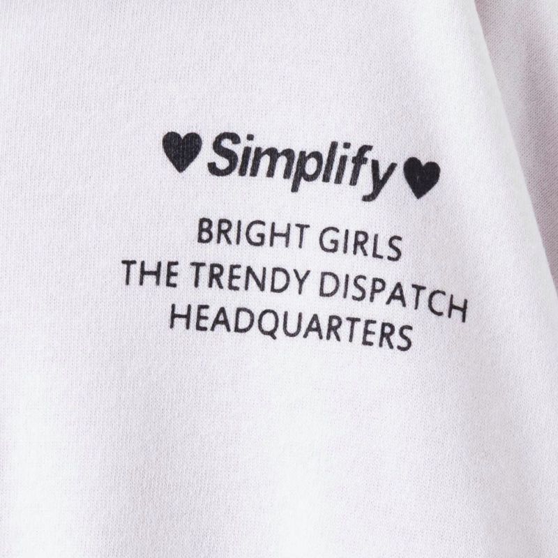 Simplify  ショート丈ハーフジップアップアンサンブル キッズ商品画像-7