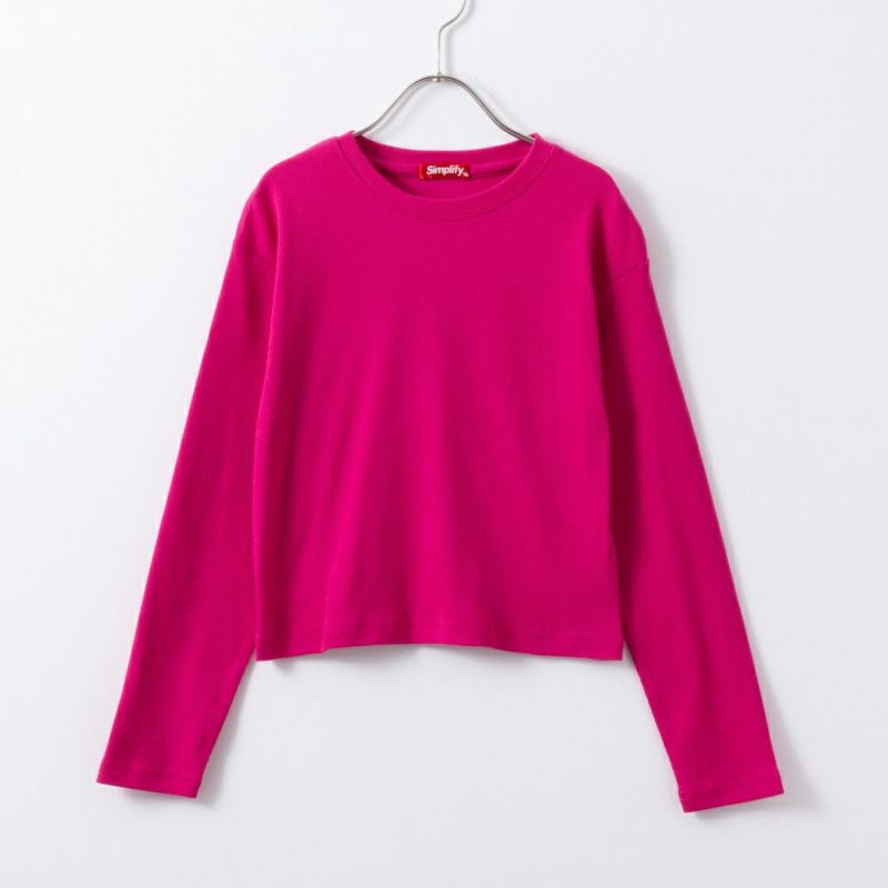 Simplify  ショート丈ハーフジップアップアンサンブル キッズ商品画像-9