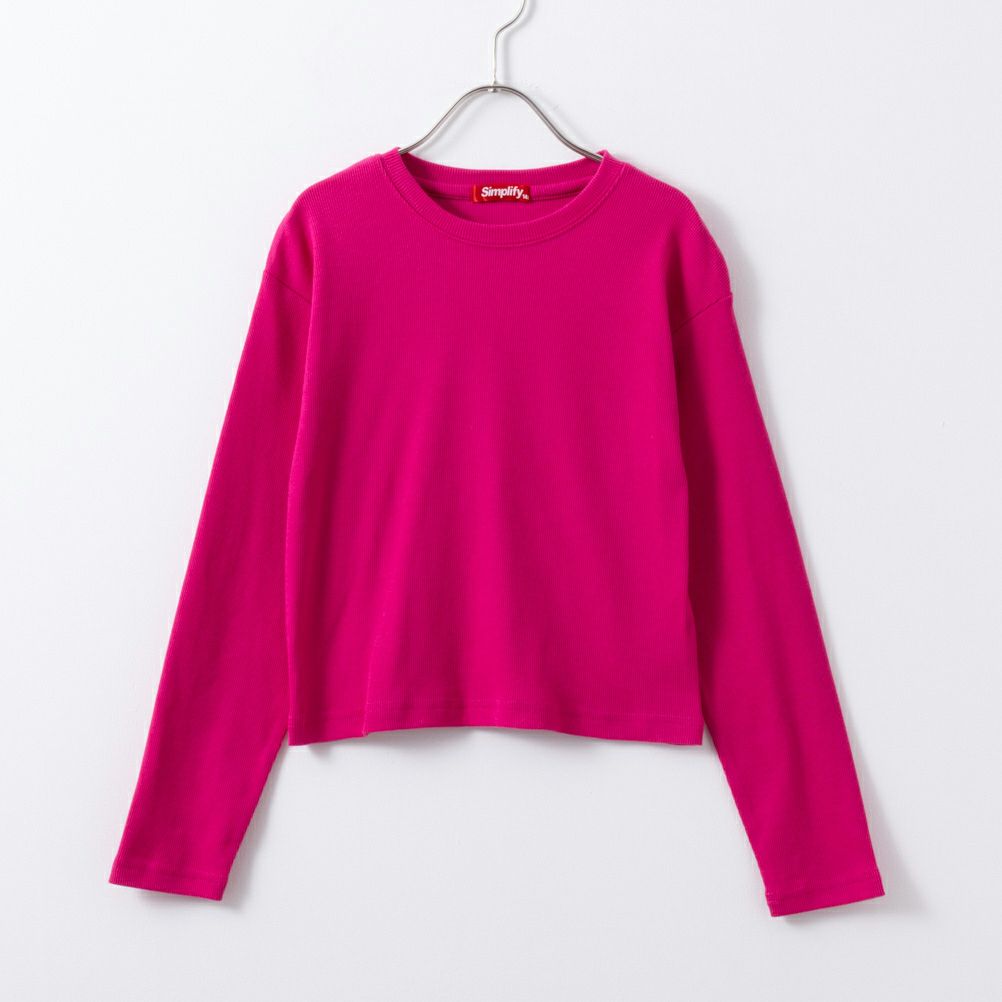 Simplify ショート丈ハーフジップアップアンサンブル キッズ