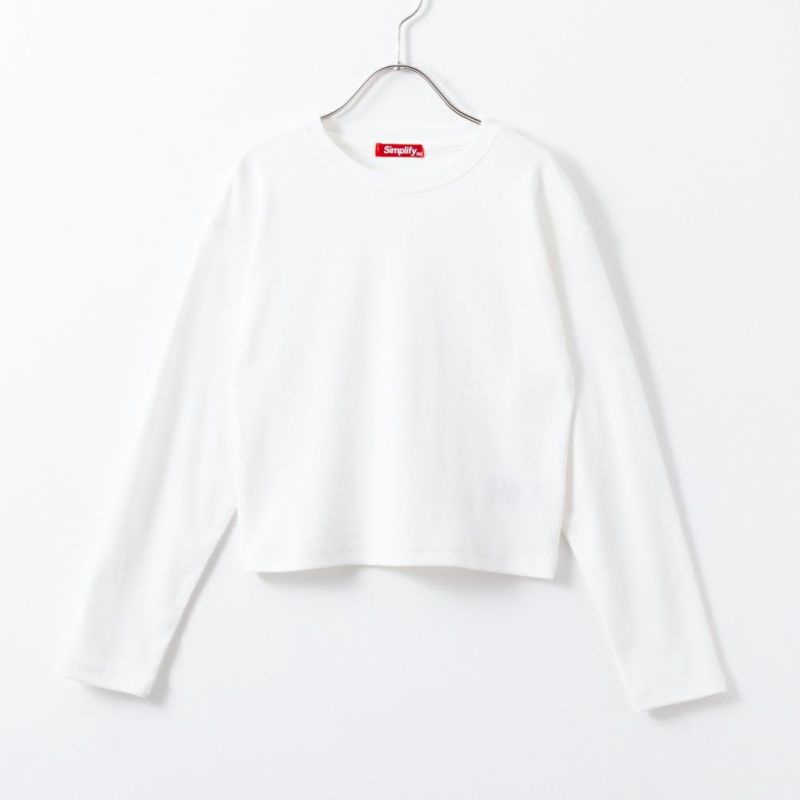 Simplify  ショート丈ハーフジップアップアンサンブル キッズ商品画像-10