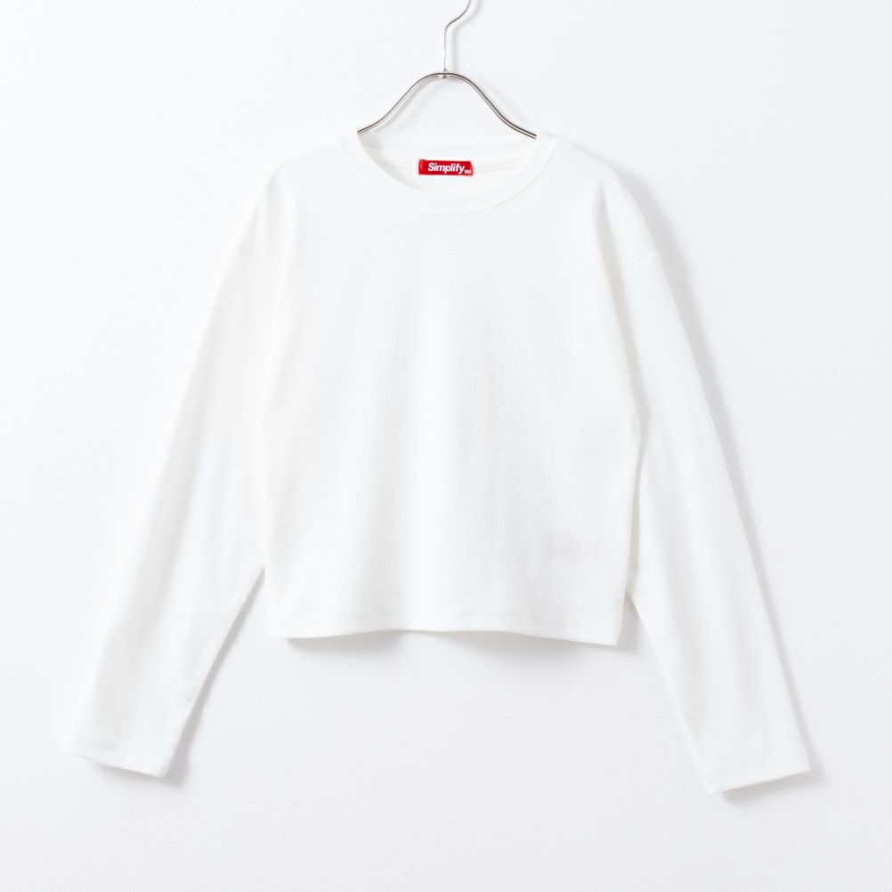 Simplify ショート丈ハーフジップアップアンサンブル キッズ