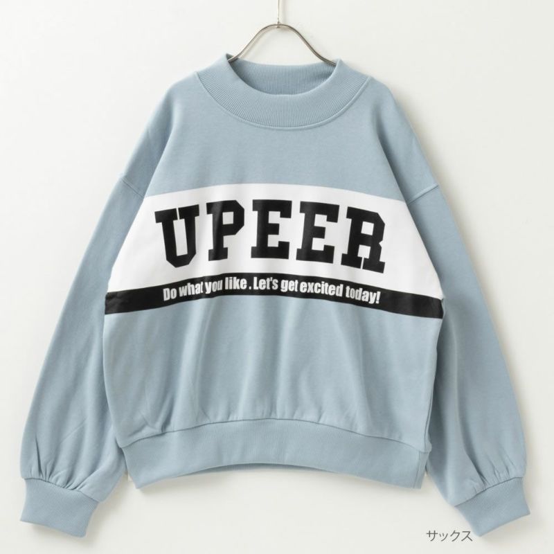 T-GRAPHICS  ビッグロゴトレーナー キッズ商品画像-1