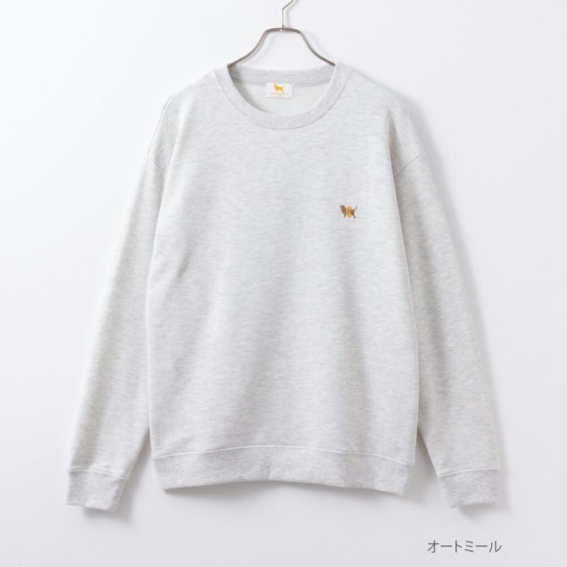 Golden Retriever ワンポイント刺繍スウェット メンズ商品画像-2