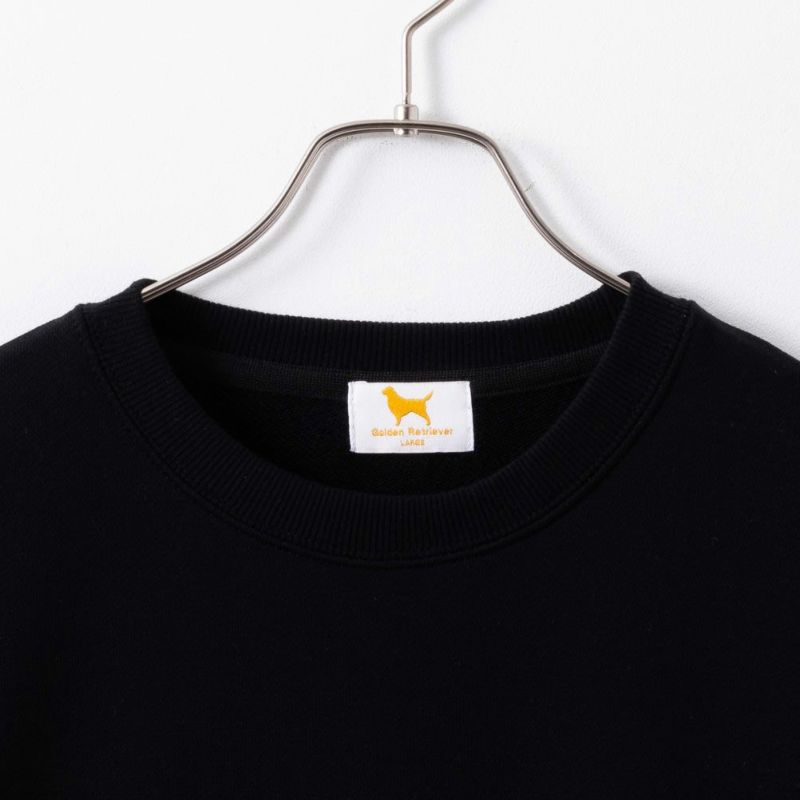 Golden Retriever  ワンポイント刺繍スウェット メンズ商品画像-6