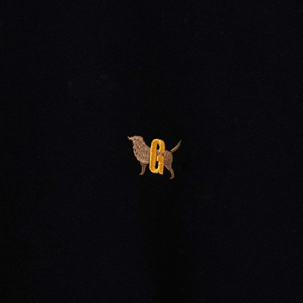 Golden Retriever ワンポイント刺繍スウェット メンズ