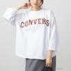 CONVERSE ミニ裏毛9分袖Tシャツ レディース ネコポス 対応商品