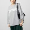 CONVERSE ミニ裏毛9分袖Tシャツ レディース ネコポス 対応商品