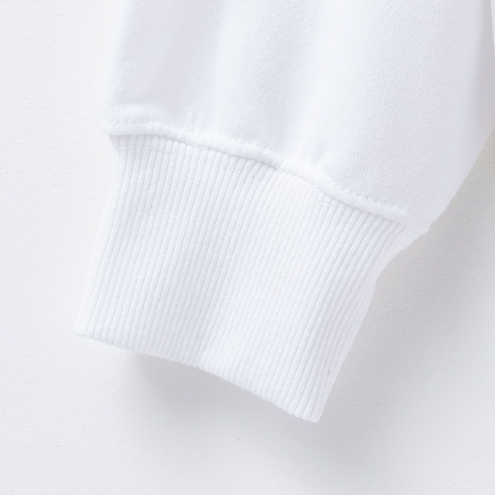 CONVERSE 裏毛シューズ刺繍トレーナー レディース