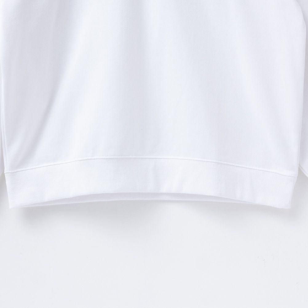 CONVERSE 裏毛シューズ刺繍トレーナー レディース