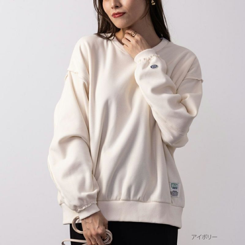 DISCUS  裏シープボアトレーナー レディース商品画像-2