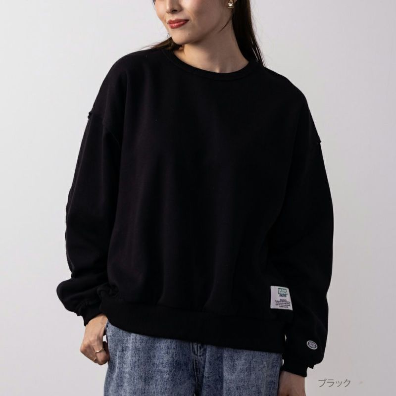 DISCUS  裏シープボアトレーナー レディース商品画像-3