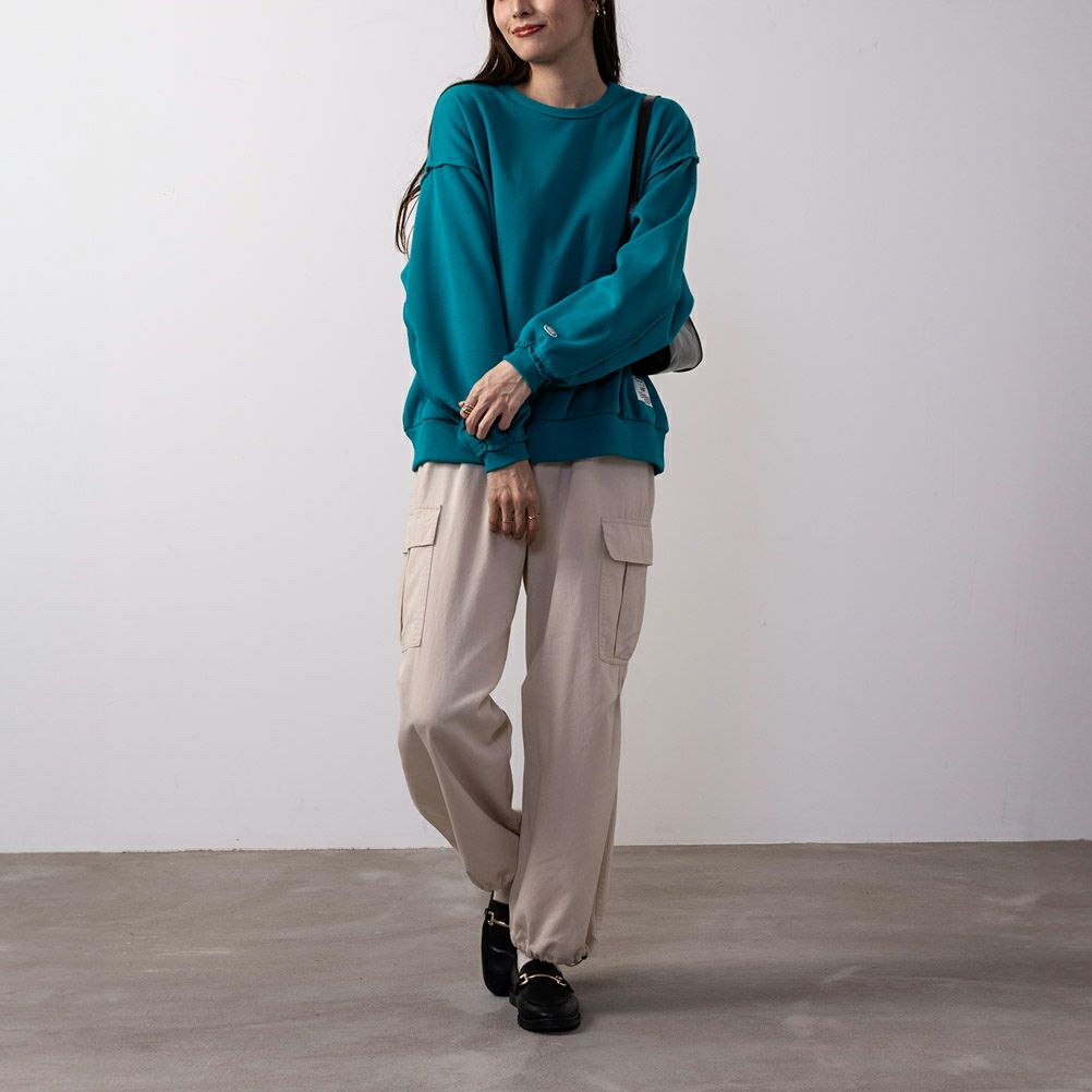 DISCUS 裏シープボアトレーナー レディース