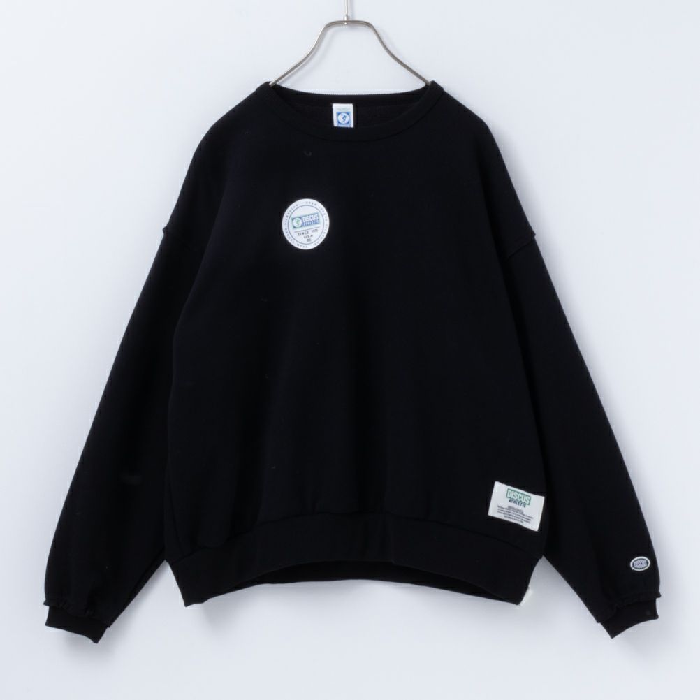 DISCUS 裏シープボアトレーナー レディース