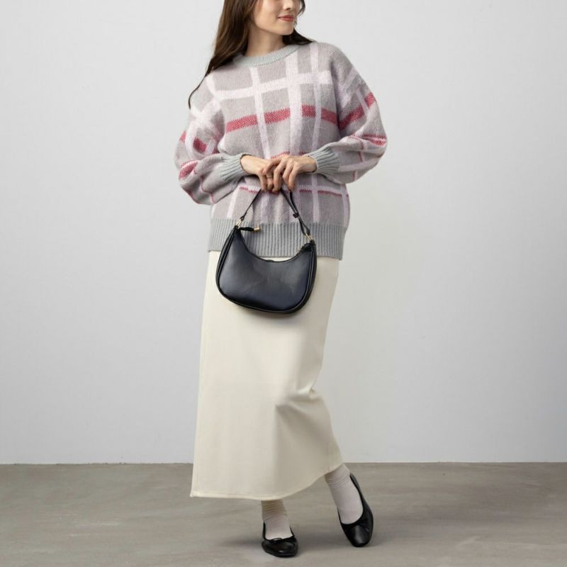 NAVY ジャガード ニット レディース商品画像-8