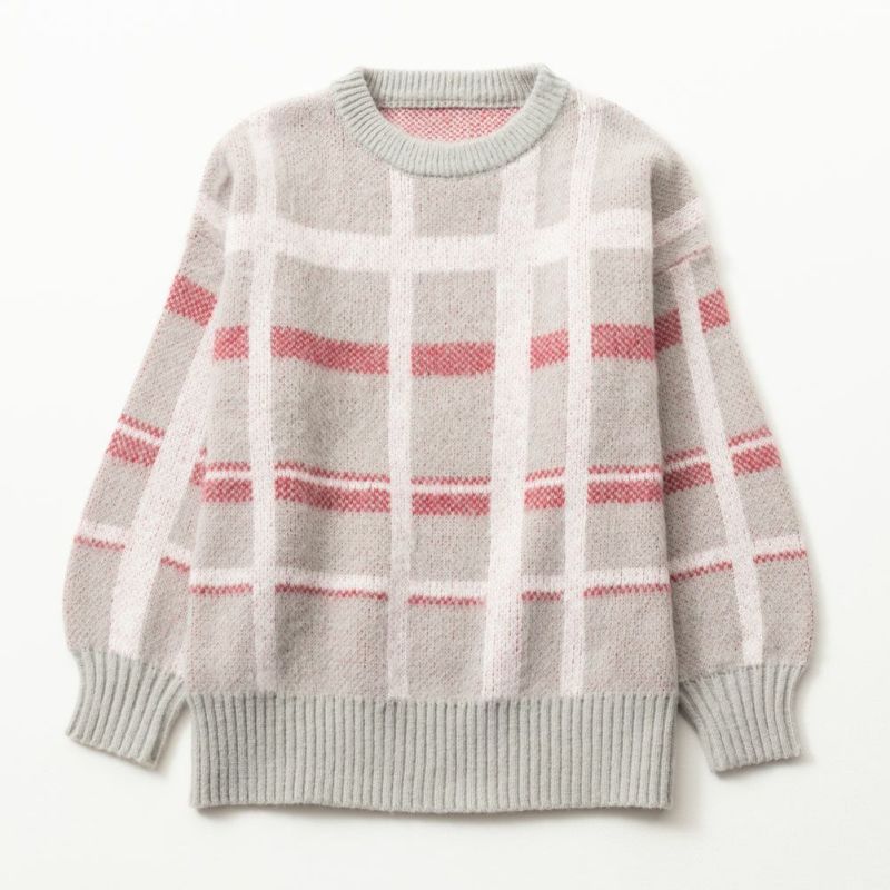 NAVY ジャガード ニット レディース商品画像-13