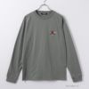T-GRAPHICS アニマルワンポイント長袖Tシャツ メンズ