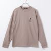T-GRAPHICS ヒゲおじさんワンポイント刺繍長袖Tシャツ メンズ商品サムネイル-5