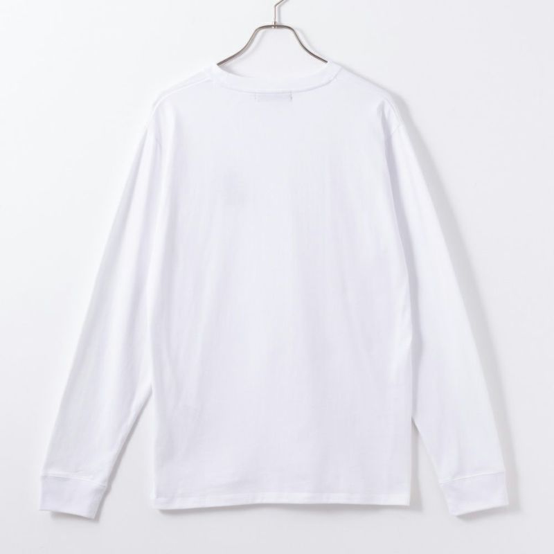 T-GRAPHICS  ヒゲおじさんワンポイント刺繍長袖Tシャツ メンズ商品画像-6