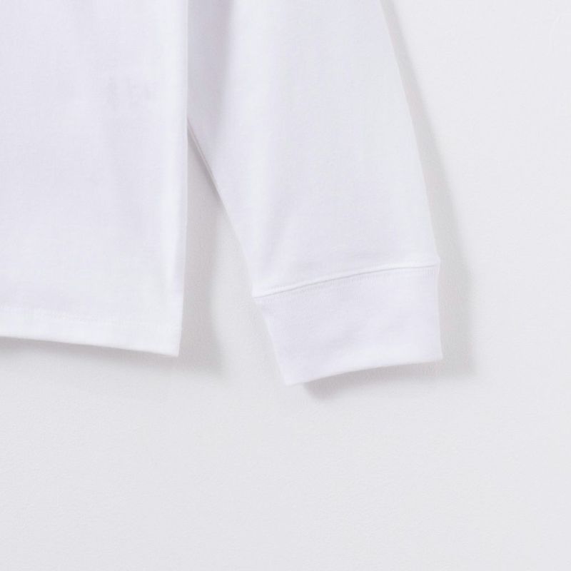 T-GRAPHICS  ヒゲおじさんワンポイント刺繍長袖Tシャツ メンズ商品画像-8