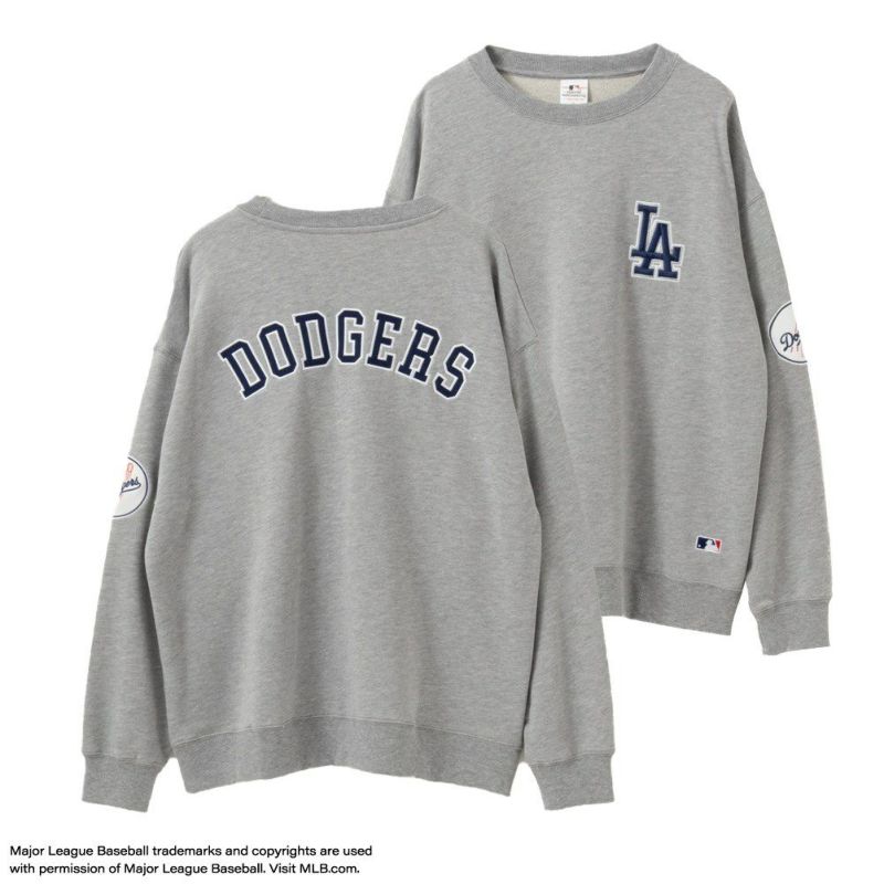 MLB  ワッペンクルーネックスウェット メンズ商品画像-2