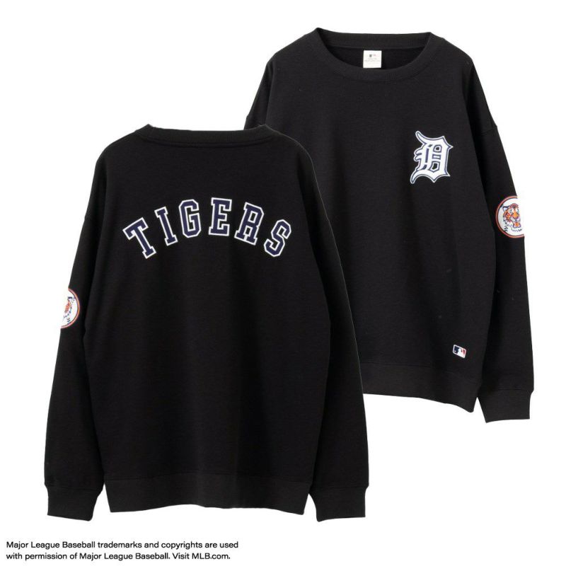 MLB  ワッペンクルーネックスウェット メンズ商品画像-3