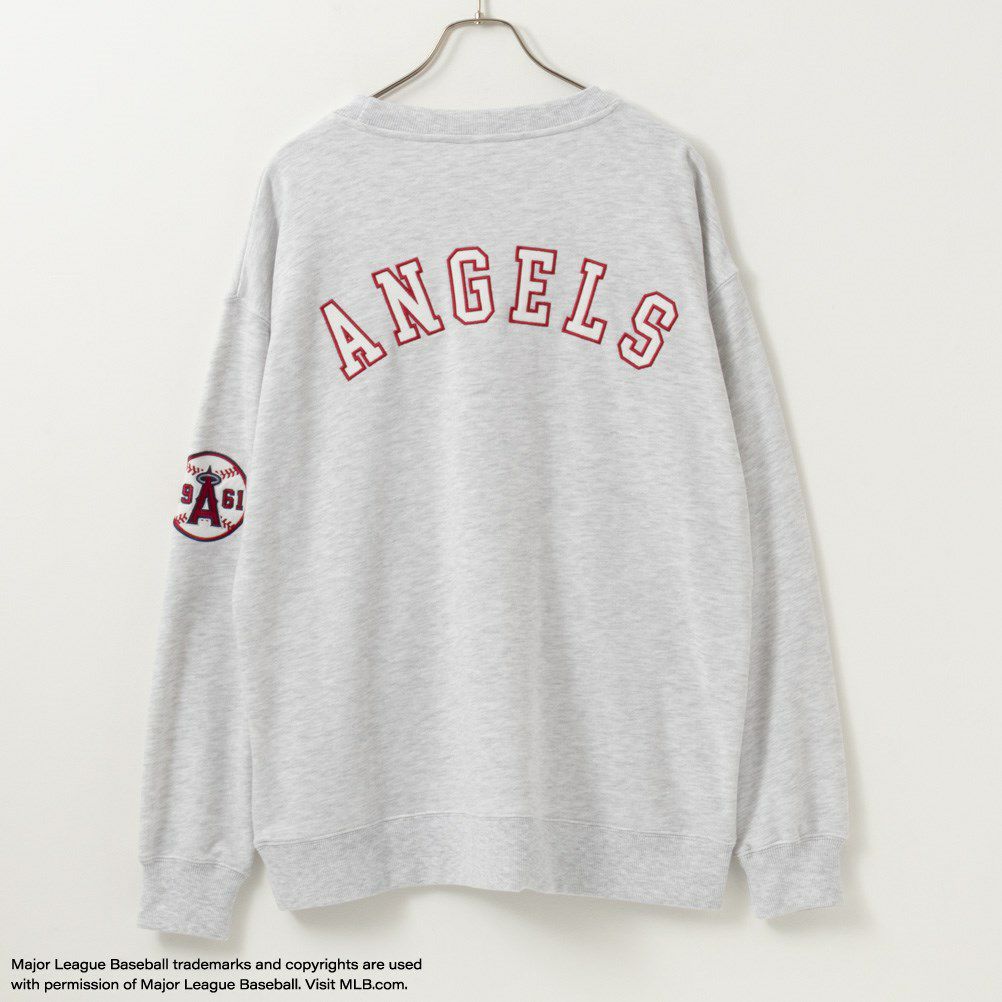 MLB ワッペンクルーネックスウェット メンズ商品サムネイル-7