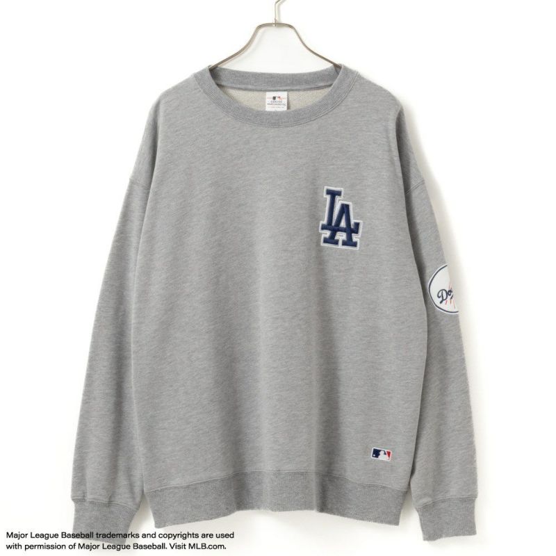 MLB  ワッペンクルーネックスウェット メンズ商品画像-8