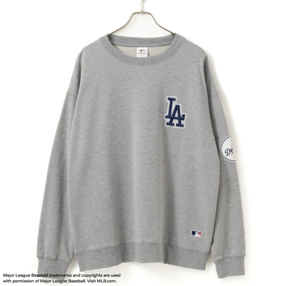 MLB ワッペンクルーネックスウェット メンズ商品サムネイル-8