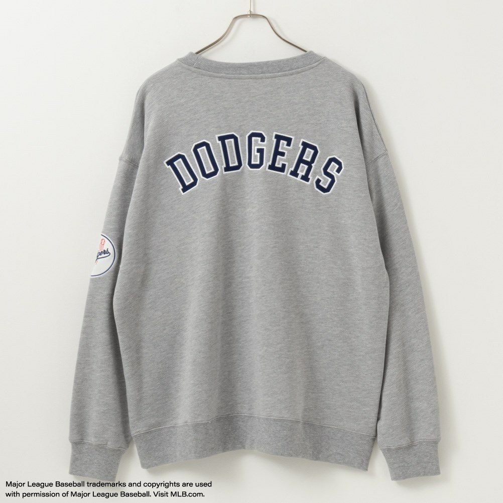 MLB ワッペンクルーネックスウェット メンズ商品サムネイル-9