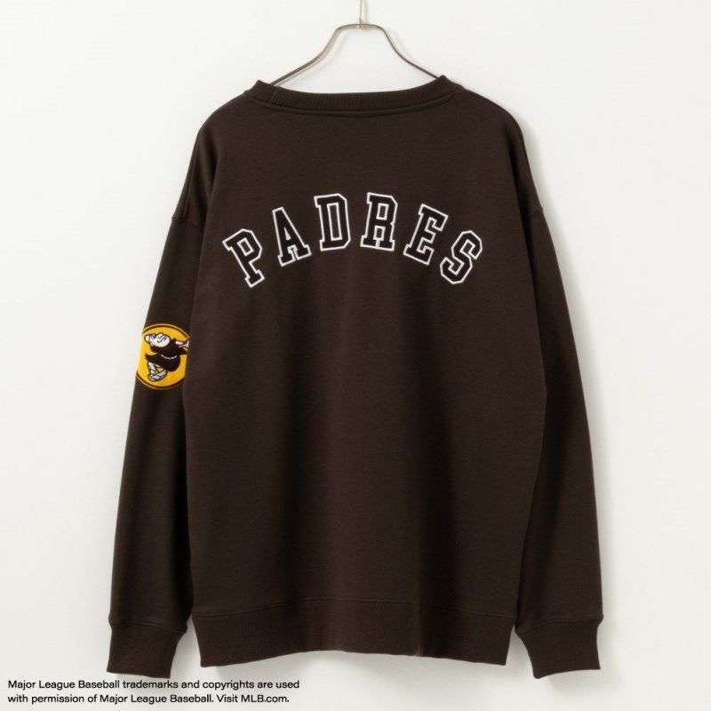 MLB  ワッペンクルーネックスウェット メンズ商品画像-15