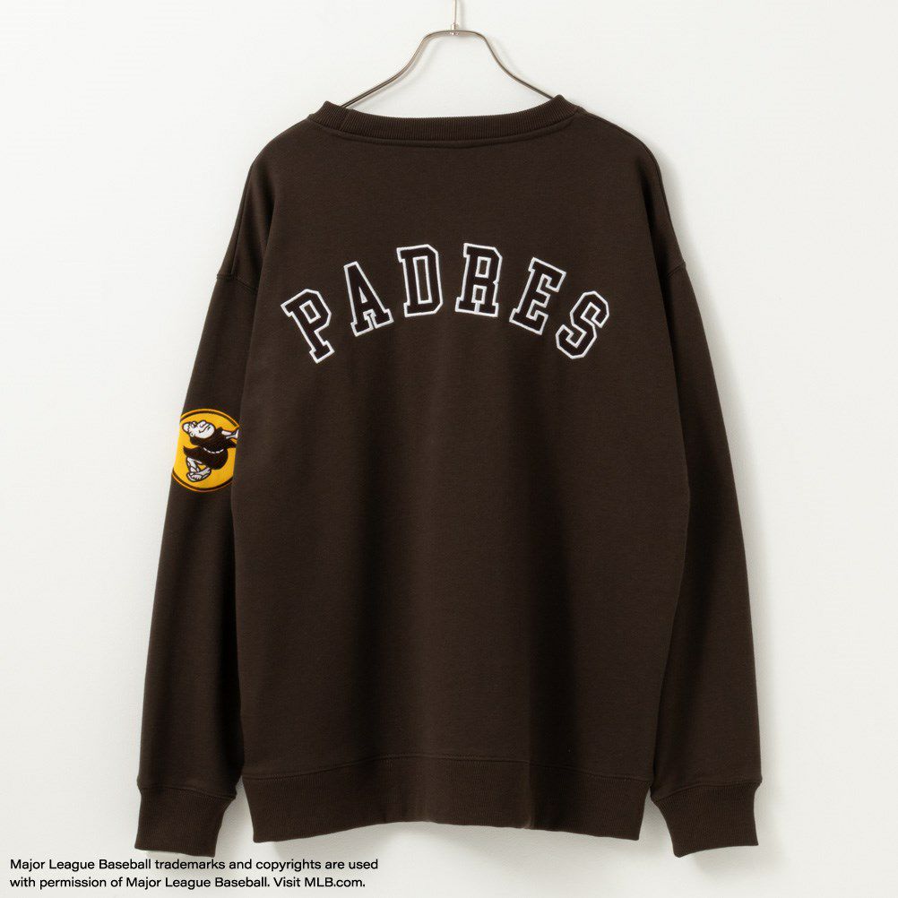 MLB ワッペンクルーネックスウェット メンズ商品サムネイル-15