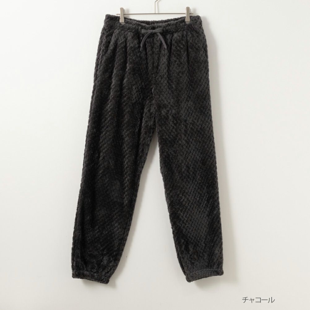 NAVY パイナップルボアイージーパンツ メンズ