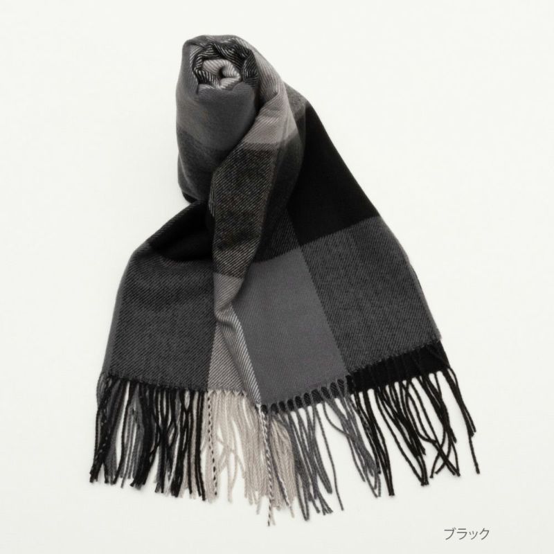 NAVY チェックマフラー メンズ商品画像-1