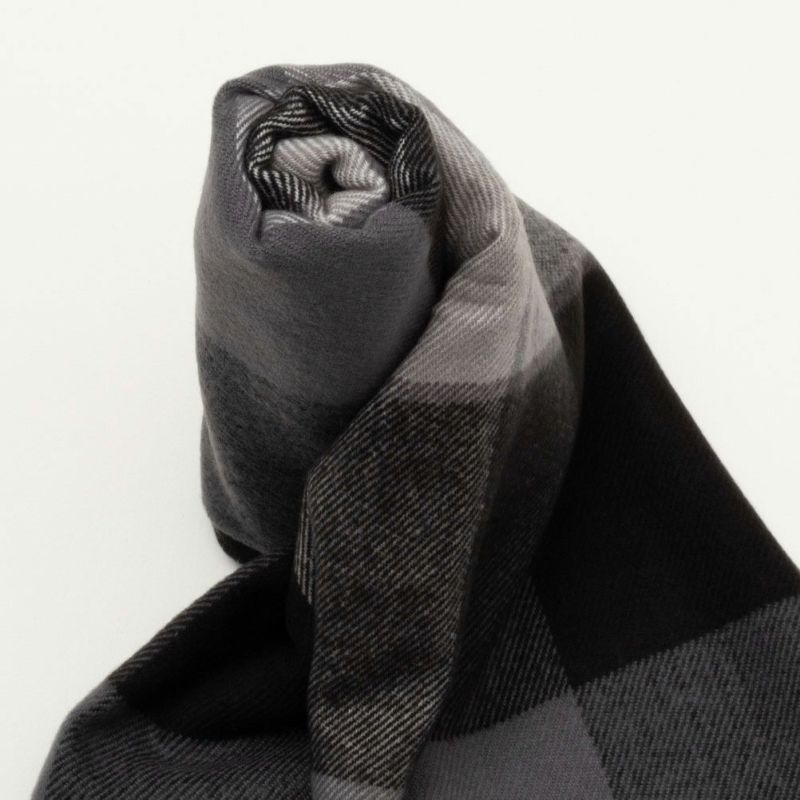 NAVY  チェックマフラー メンズ商品画像-4